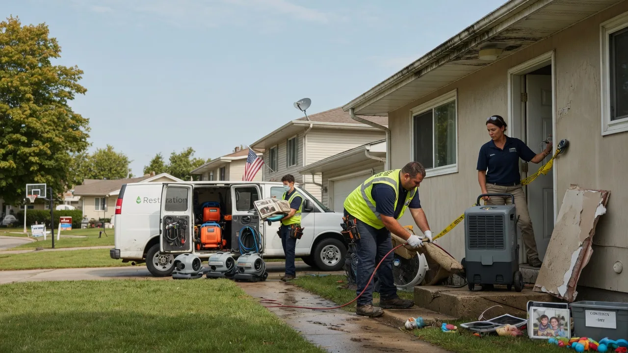 Water Damage Restoration in Woodville, VA near me